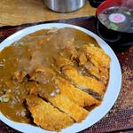 カツカレー焼きそば(食房もりなが)