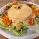 4種のチーズ フォンデュパンケーキ(パンケーキママカフェ VoiVoi （ヴォイヴォイ）)