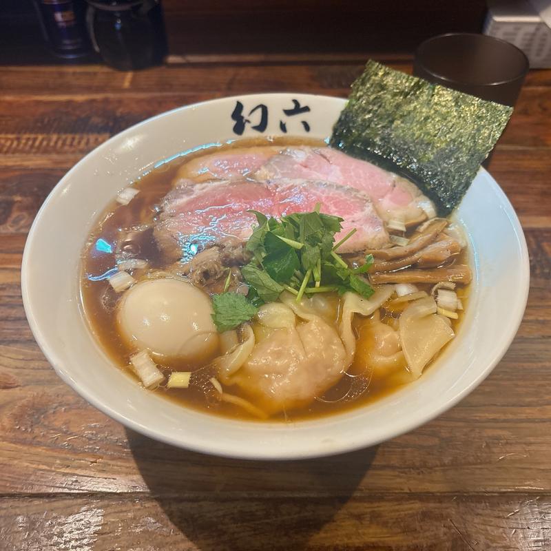 特製醤油そば（大盛）(中華そば 幻六 )