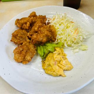 鶏肉の天ぷら定食