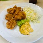 鶏肉の天ぷら定食(中華工房 山庄（やましょう）)