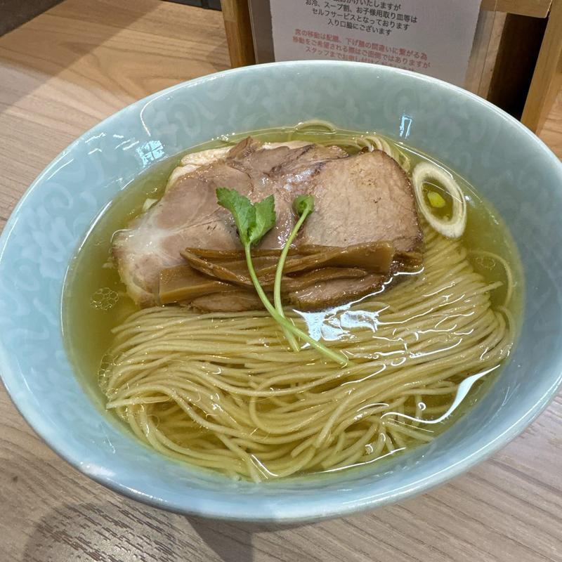 塩そば 並(自家製麺じゃじゃ。)