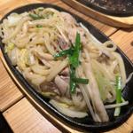 鉄板焼きうどん