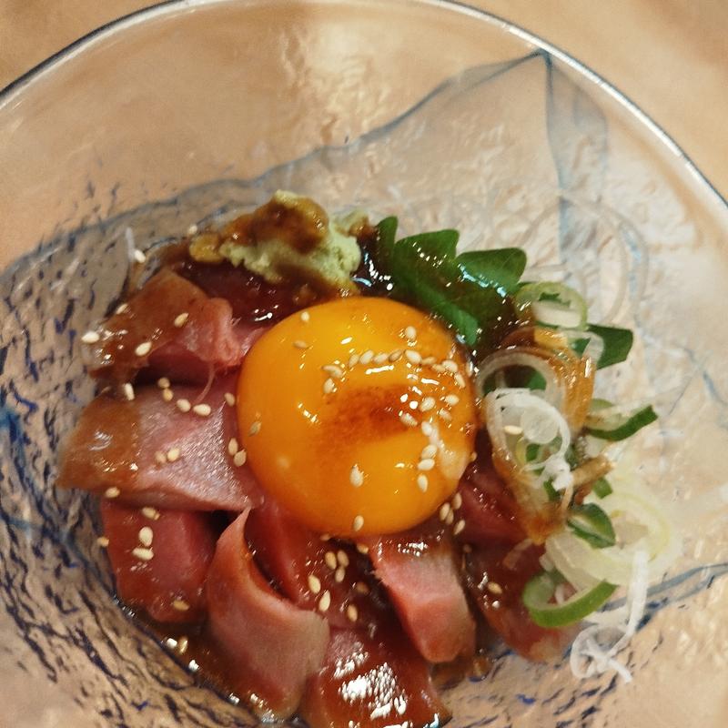 マグロユッケ(や台ずし 春日部駅西口町)