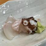 お造り　平目　北海だこ