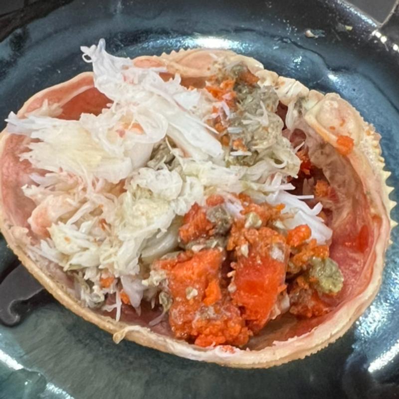 せいこ蟹　甲羅盛り(鮨 やま乃)