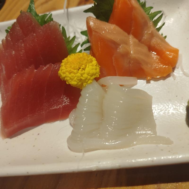 刺身3点盛り(沼津港　海将 上野1号店 )