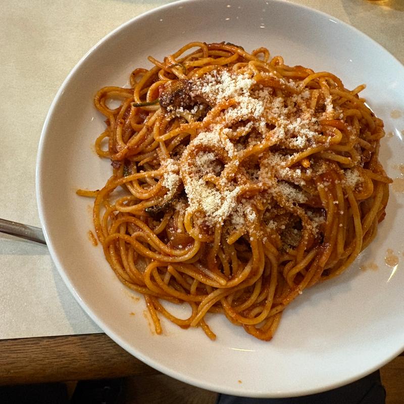 ナポリタンセット 中盛り(カフェテラスひまつぶし)