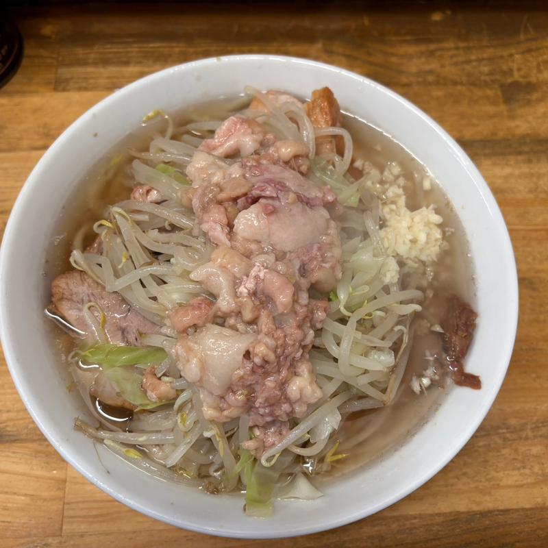 小豚ラーメン(ラーメン二郎 前橋千代田町店)