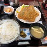 アジフライ定食