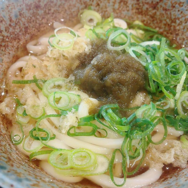 とろろ昆布うどん(おどるうどん )