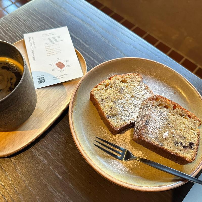 バナナのパウンドケーキ(ABOUT US COFFEE FUSHIMI INARI)