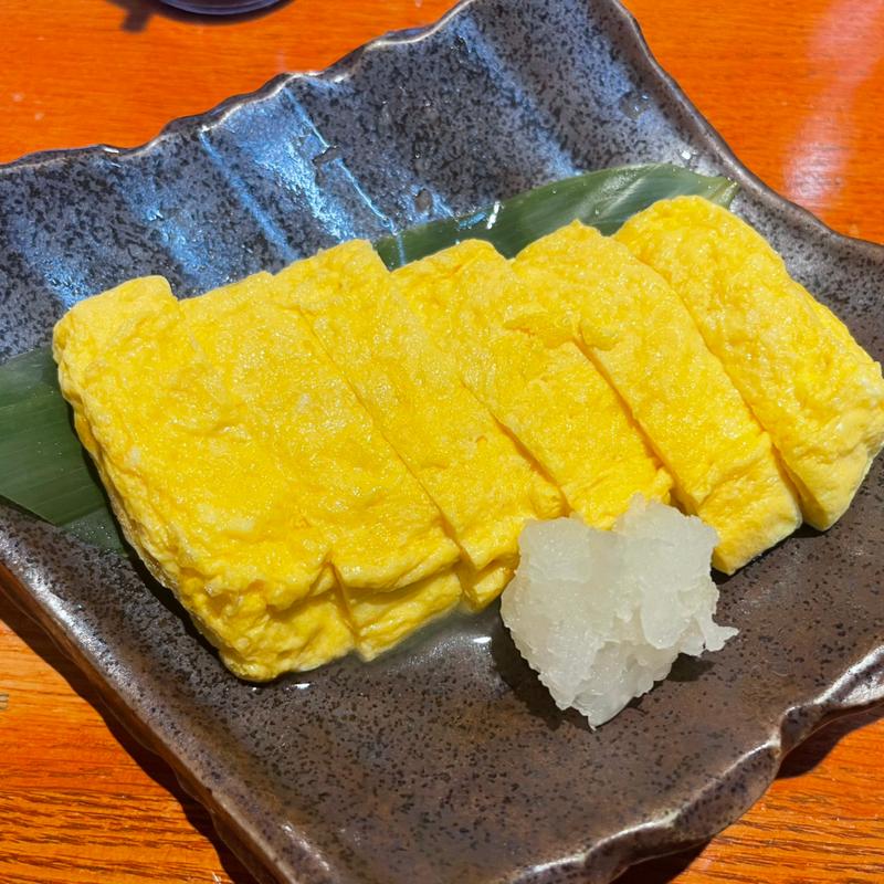 だし巻き卵(居酒屋 又吉商店)