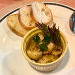 シャンピニオンのアヒージョ(ラ・パスタ陶 和光店)