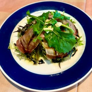 生ハムのサラダ(ラ・パスタ陶 和光店)