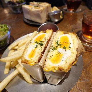 エッグベイビーサンド with フレンチフライ