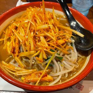 伊勢味噌　肉ネギらーめん　大盛り(麺場 田所商店 池袋東店)