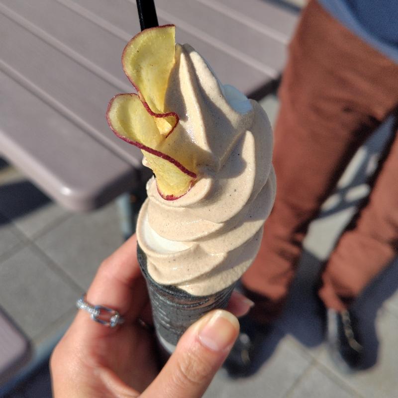 羽咋はとむぎミックスソフト(NAGISA CAFE(道の駅 のと千里浜))