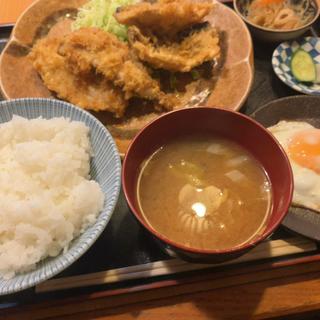 アジフライ定食