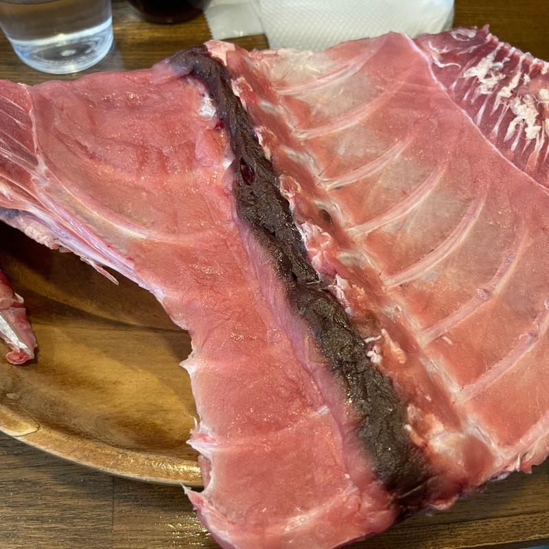 中落ちマグロ(親父のまぐろ )