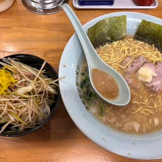 ラーメン　ネギ丼(ラーメンショップ椿 松伏店)