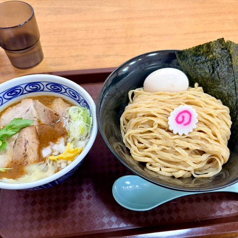 つけ麺中盛り＋特製(らーめん理庵)