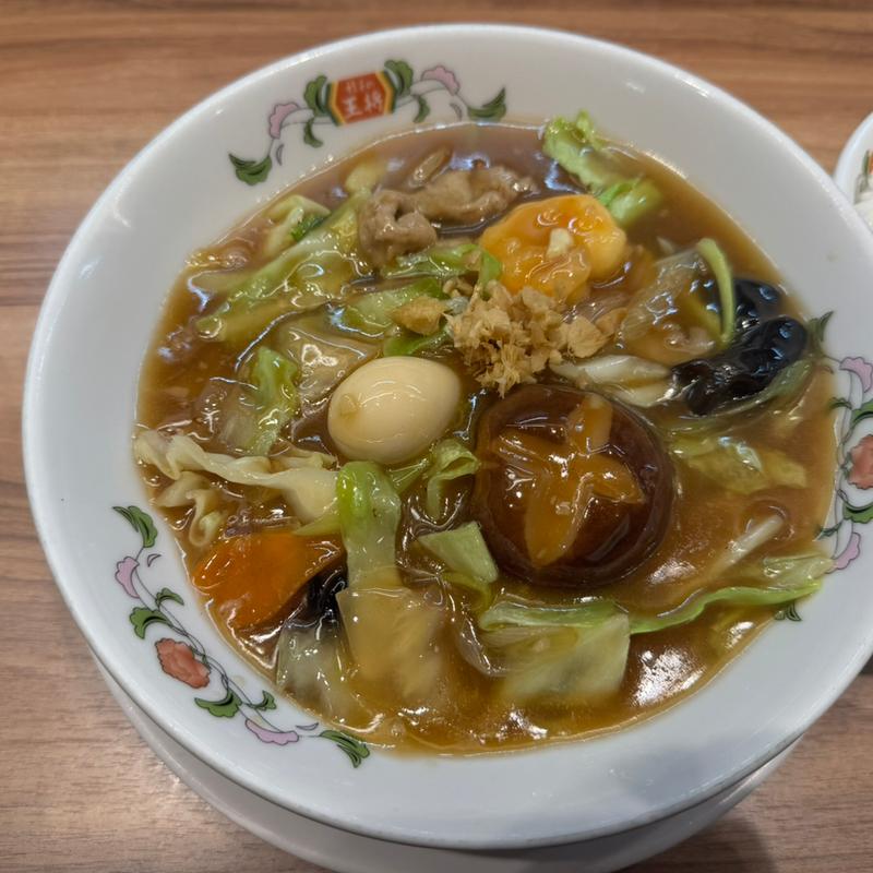 五目あんかけラーメン(餃子の王将 高田馬場店)