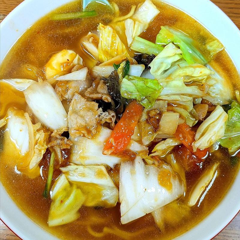 五目そば 大盛(中華太朗 雪谷大塚店)