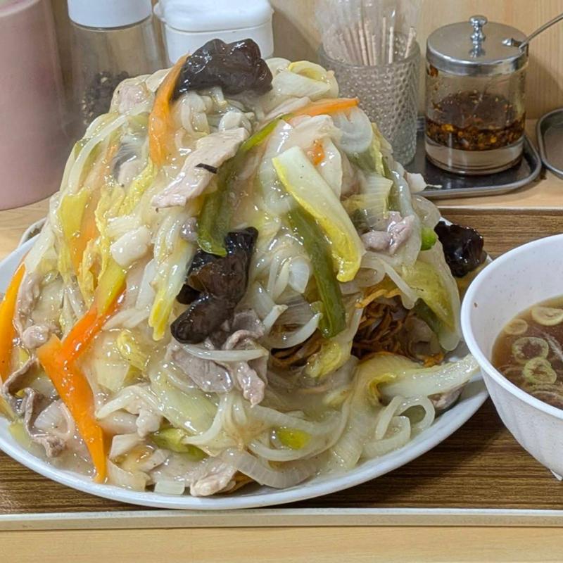 かた焼きそば 大盛り(中華料理 タカノ)