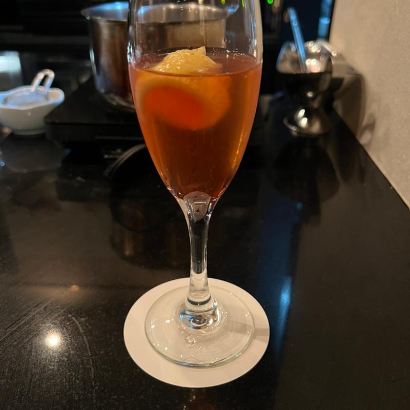 レモンのレアチーズケーキ(Bar Incarnation)