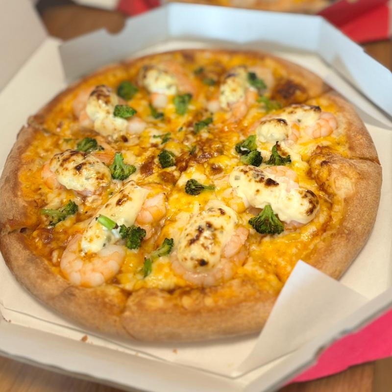 えびタルタルピザ(ピザ・ロイヤルハット 善通寺店)