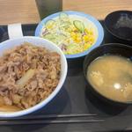 牛めしランチセット