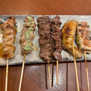 串焼き盛り合わせ6本(舞天 本店)