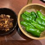 冷やしピーマン肉そぼろ(舞天 本店)