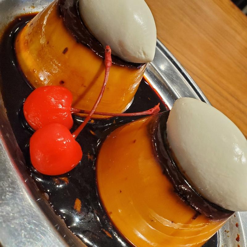 ととのうダブルプリン(パーラー大箸（純洋食とスイーツ パーラー大箸）)