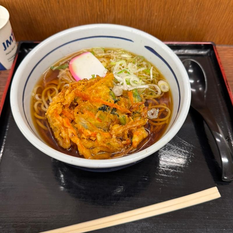 かき揚げ蕎麦(フードコート 蓮田SA 下り)