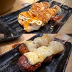 ささみ梅マヨ＆つくねチーズ焼