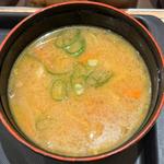 豚汁(松のや 中野坂上店)