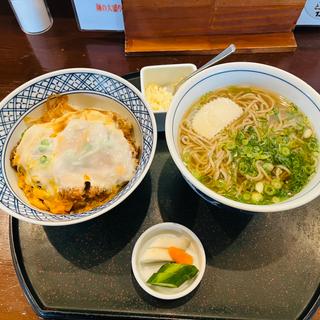 かつ丼麺セット（麺の大盛り） (とき里 伊万里本店 （ときさと）)