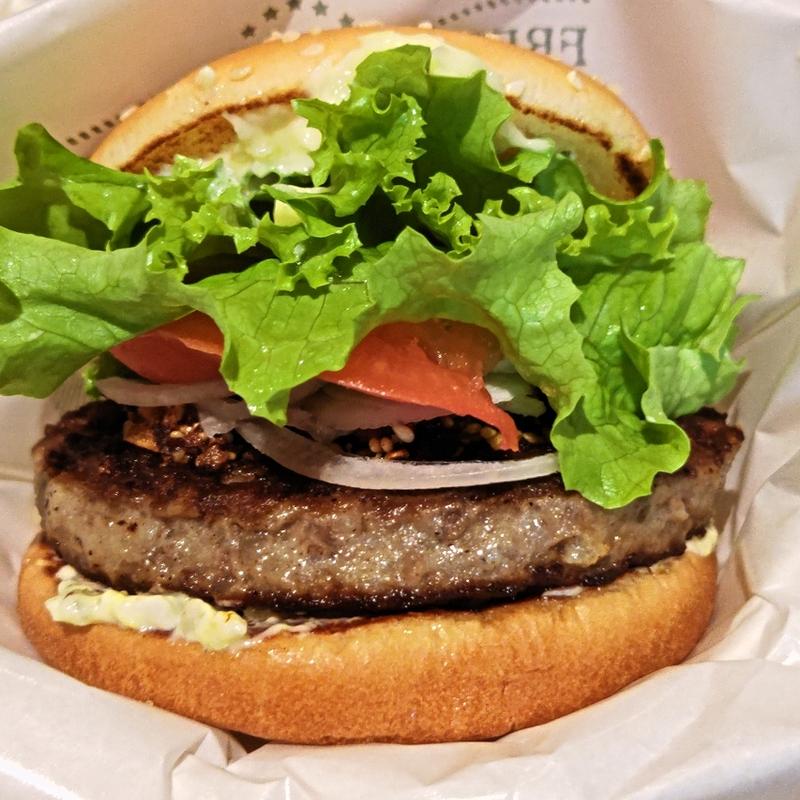 黒毛和牛バーガー(フレッシュネスバーガー山下)