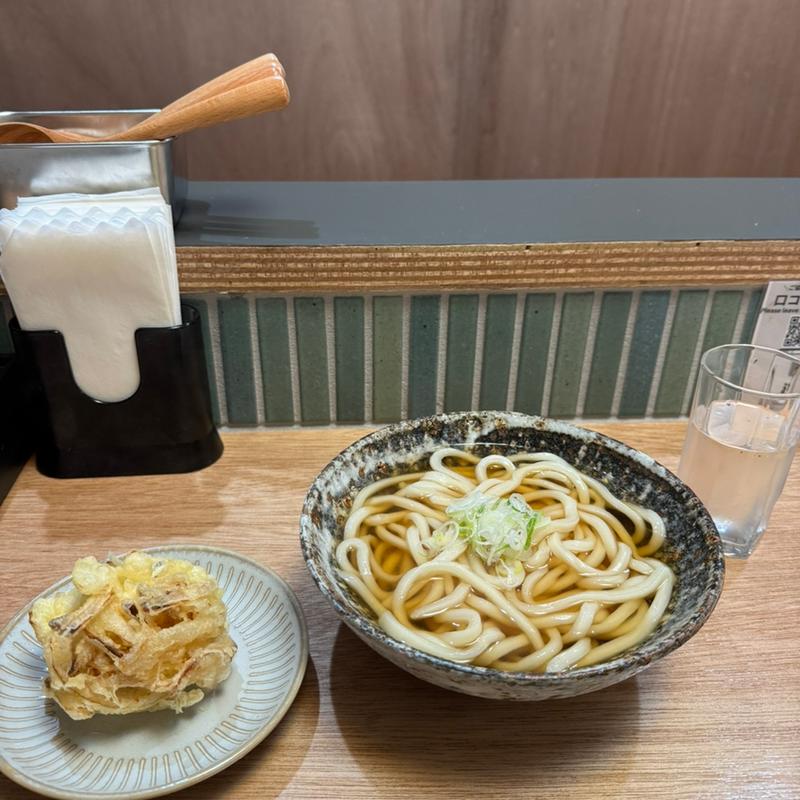 かけうどん(浅草うどん)
