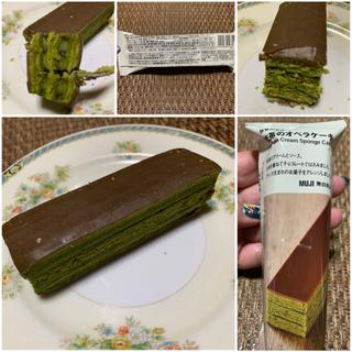 無印 抹茶のオペラケーキ