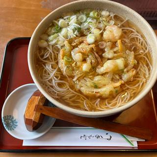 かき揚げそば(蕎麦處家福 )