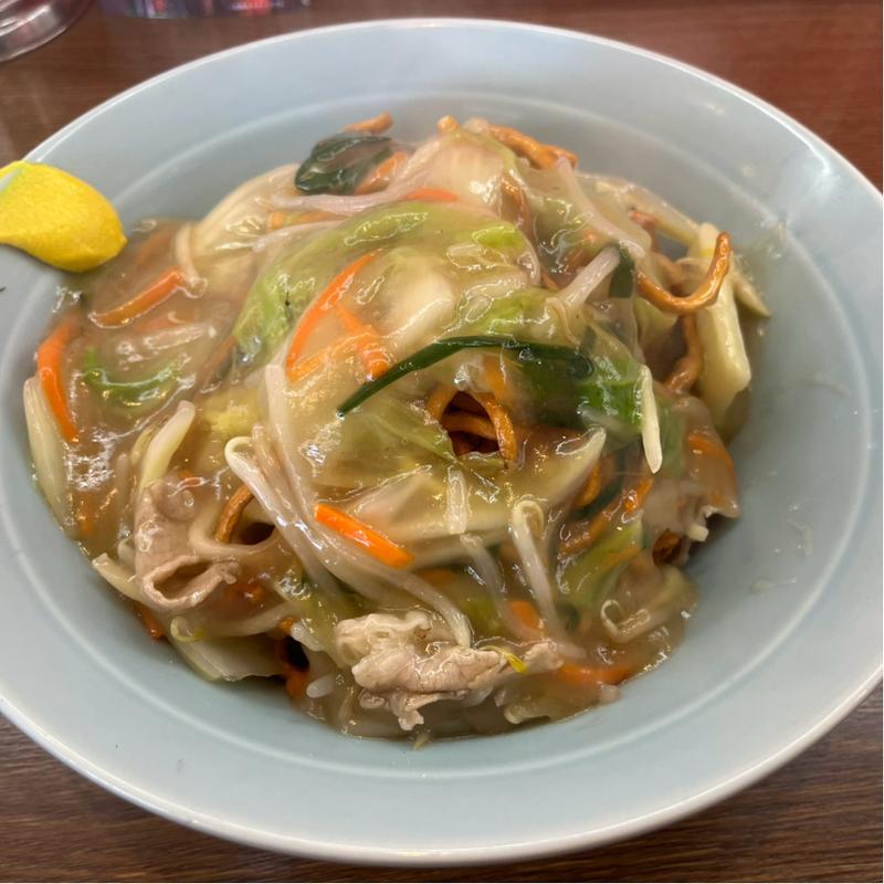 揚げ焼きそば(珍來 柏藤ヶ谷店)