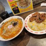 牛ハラミ焼肉炒飯＋スープ