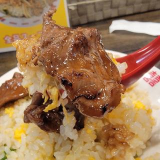 牛ハラミ焼肉炒飯＋スープ(幸せの炒飯)