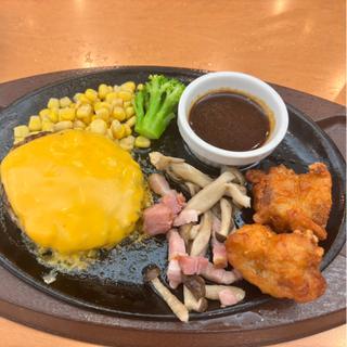 チーズハンバーグトリオランチ