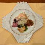 前菜盛り合わせ 6種(中菜Labo. 朝陽)