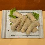 合鴨ロースのクレープ包み(中菜Labo. 朝陽)