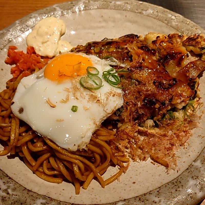 ねぎ焼きセット(めっせ熊 新大阪店 )